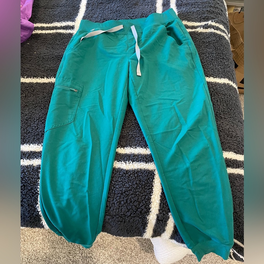 Hunter Green Zamora FIGS Joggers